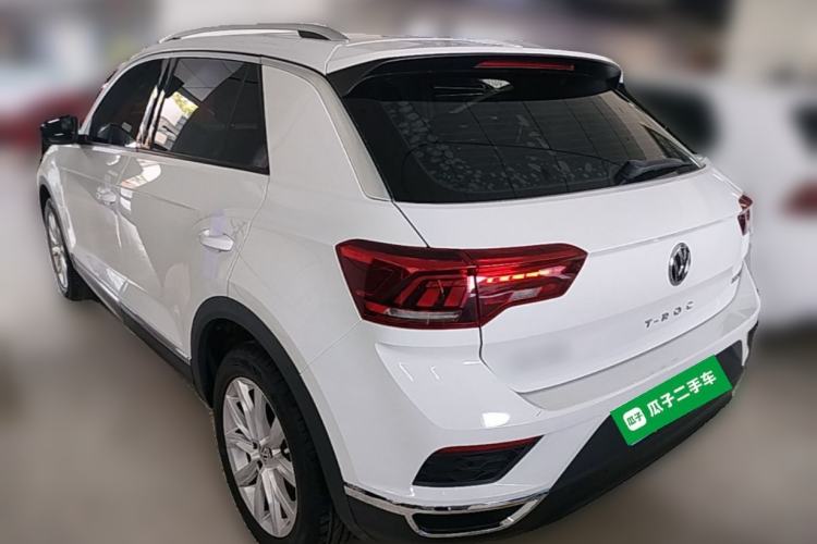 Used Volkswagen T-ROC 2020 230TSI DSG Two-Wheel Drive Advanced Version Rear Left 45 Deg