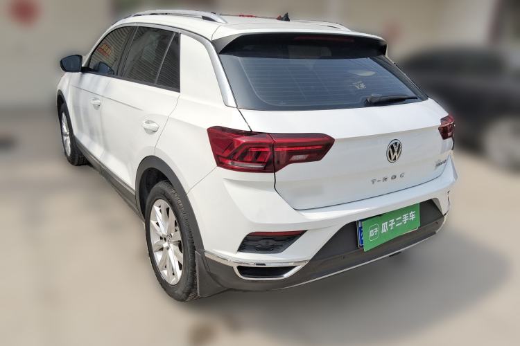 Used Volkswagen T-ROC 2020 230TSI DSG Two-Wheel Drive Advanced Version Rear Left 45 Deg