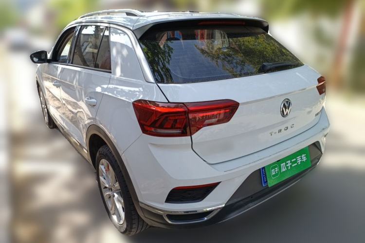 Used Volkswagen T-ROC 2020 230TSI DSG Two-Wheel Drive Advanced Version Rear Left 45 Deg