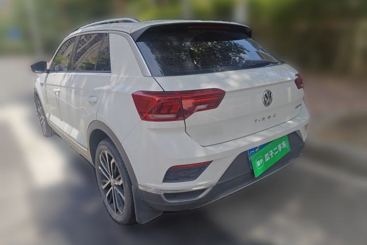 Used Volkswagen T-ROC 2020 280TSI DSG Two-Wheel Drive Comfort Version Rear Left 45 Deg