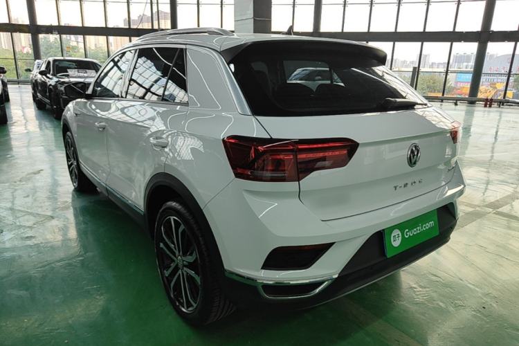 Used Volkswagen T-ROC 2020 280TSI DSG Two-Wheel Drive Comfort Version Rear Left 45 Deg