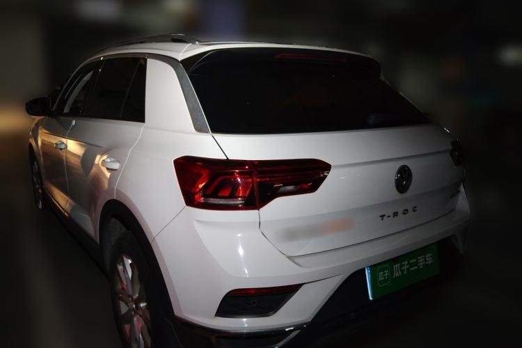 Used Volkswagen T-ROC 2020 230TSI DSG Two-Wheel Drive Advanced Version Rear Left 45 Deg