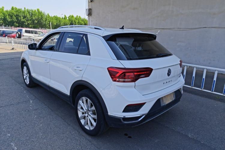 Used Volkswagen T-ROC 2020 230TSI DSG Two-Wheel Drive Advanced Version Rear Left 45 Deg