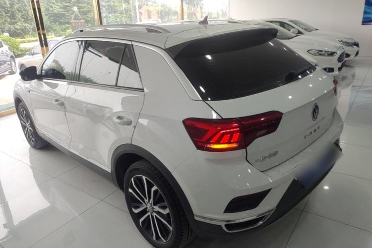 Used Volkswagen T-ROC 2020 280TSI DSG Two-Wheel Drive Comfort Version Rear Left 45 Deg