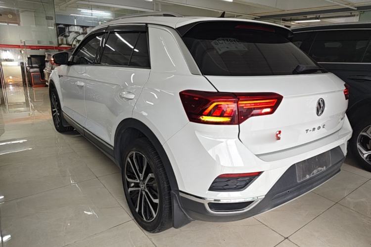 Used Volkswagen T-ROC 2020 280TSI DSG Two-Wheel Drive Comfort Version Rear Left 45 Deg