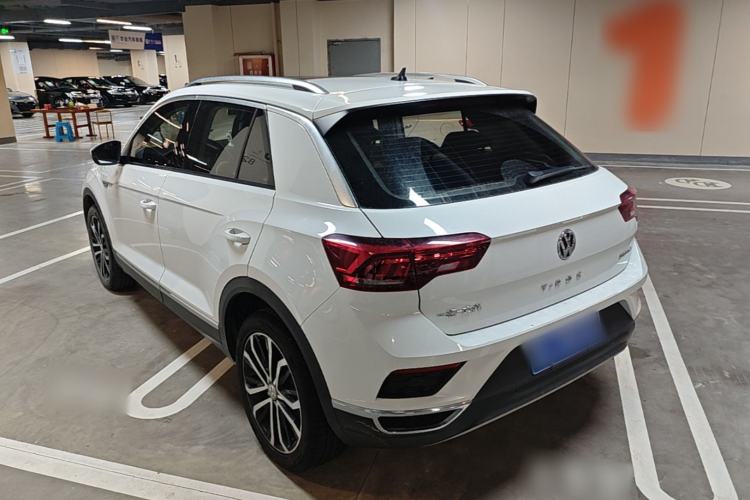 Used Volkswagen T-ROC 2020 280TSI DSG Two-Wheel Drive Comfort Version Rear Left 45 Deg