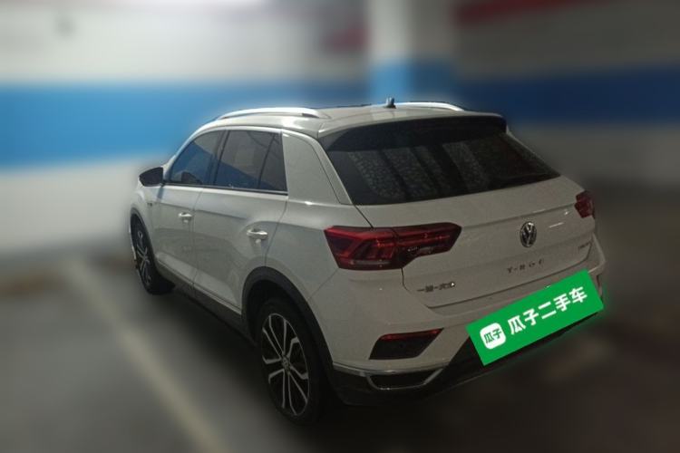 Used Volkswagen T-ROC 2020 280TSI DSG Two-Wheel Drive Comfort Version Rear Left 45 Deg