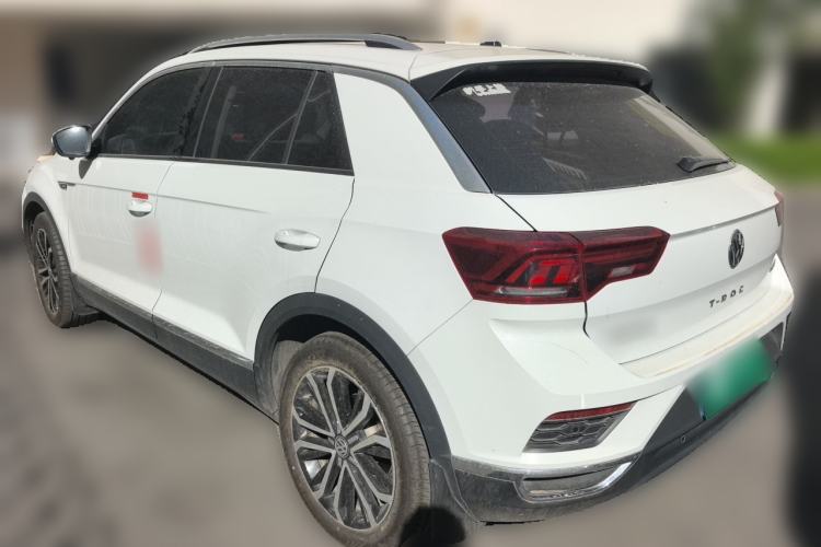 Used Volkswagen T-ROC 2020 280TSI DSG Two-Wheel Drive Comfort Version Rear Left 45 Deg