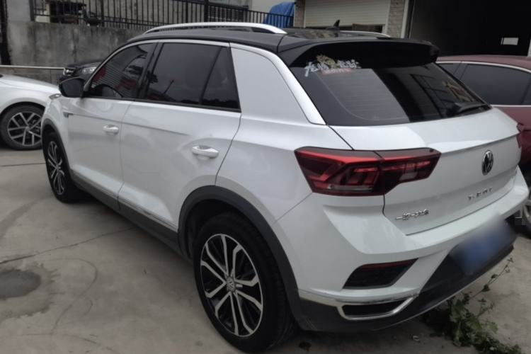 Used Volkswagen T-ROC 2020 280TSI DSG Two-Wheel Drive Comfort Version Rear Left 45 Deg