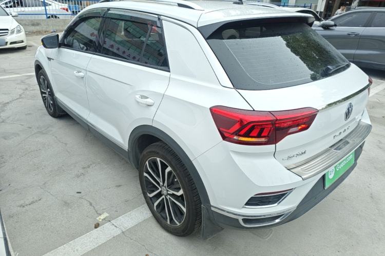 Used Volkswagen T-ROC 2020 280TSI DSG Two-Wheel Drive Comfort Version Rear Left 45 Deg