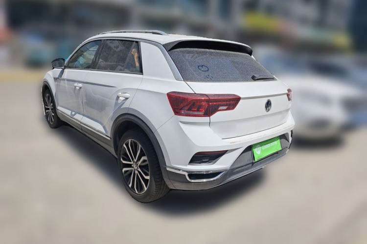 Used Volkswagen T-ROC 2020 280TSI DSG Two-Wheel-Drive Luxury Version Rear Left 45 Deg