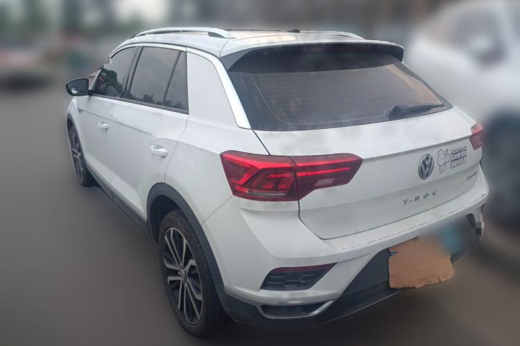 Used Volkswagen T-ROC 2020 280TSI DSG Two-Wheel Drive Comfort Version Rear Left 45 Deg