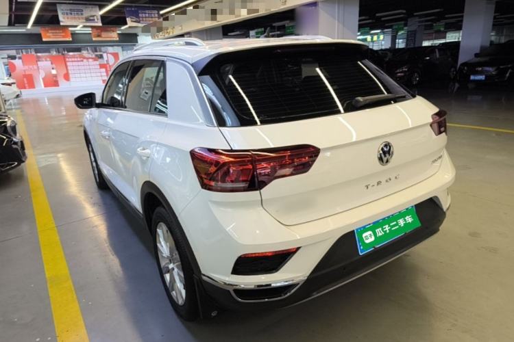 Used Volkswagen T-ROC 2020 230TSI DSG Two-Wheel Drive Advanced Version Rear Left 45 Deg