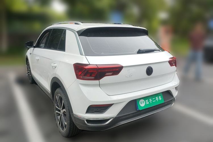 Used Volkswagen T-ROC 2020 280TSI DSG Two-Wheel Drive Comfort Version Rear Left 45 Deg