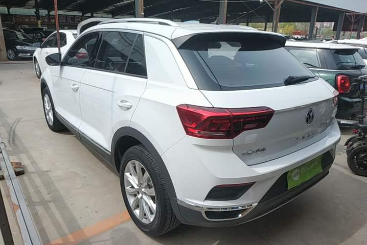 Used Volkswagen T-ROC 2020 230TSI DSG Two-Wheel Drive Advanced Version Rear Left 45 Deg