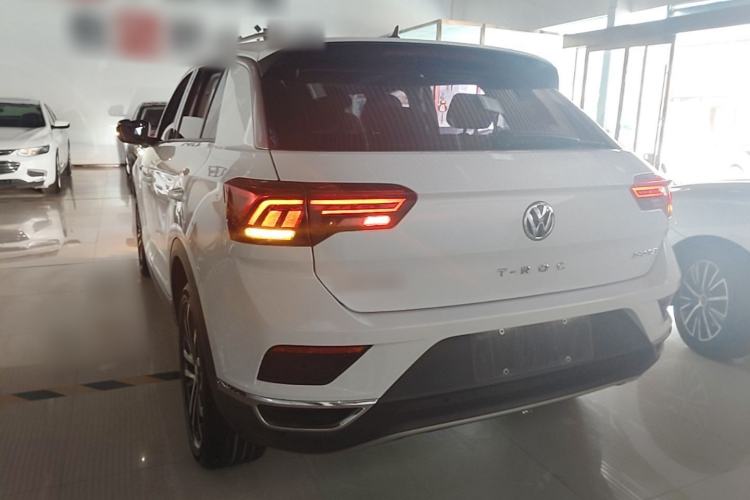 Used Volkswagen T-ROC 2020 280TSI DSG Two-Wheel Drive Comfort Version Rear Left 45 Deg