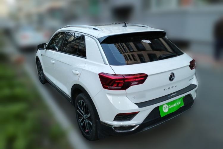 Used Volkswagen T-ROC 2020 280TSI DSG Two-Wheel Drive Comfort Version Rear Left 45 Deg