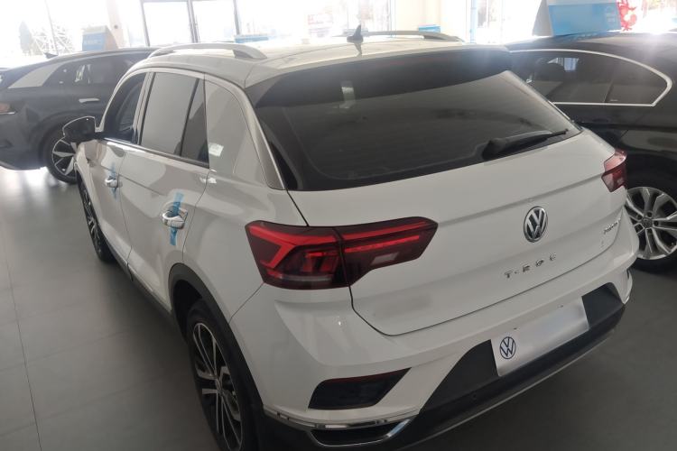 Used Volkswagen T-ROC 2020 280TSI DSG Two-Wheel Drive Comfort Version Rear Left 45 Deg