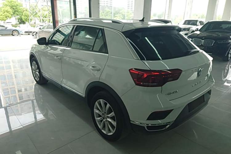 Used Volkswagen T-ROC 2020 230TSI DSG Two-Wheel Drive Advanced Version Rear Left 45 Deg