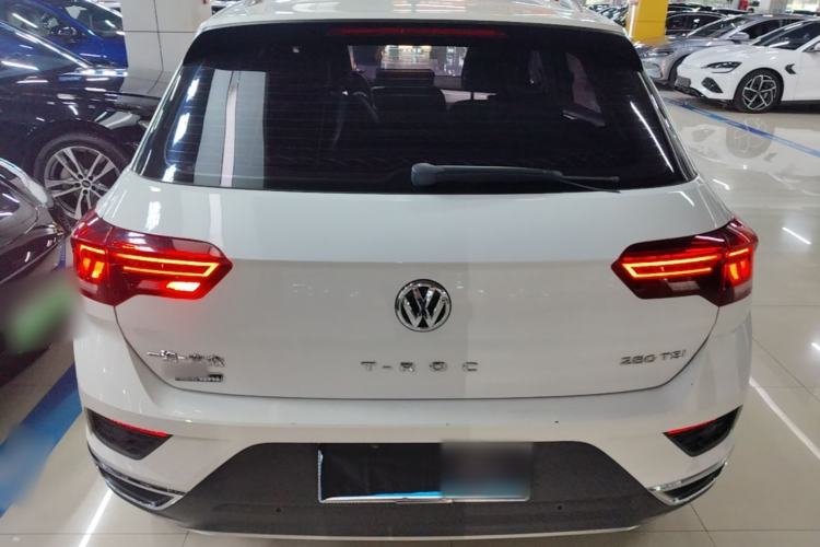 Used Volkswagen T-ROC 2020 280TSI DSG Two-Wheel-Drive Elite Version Rear