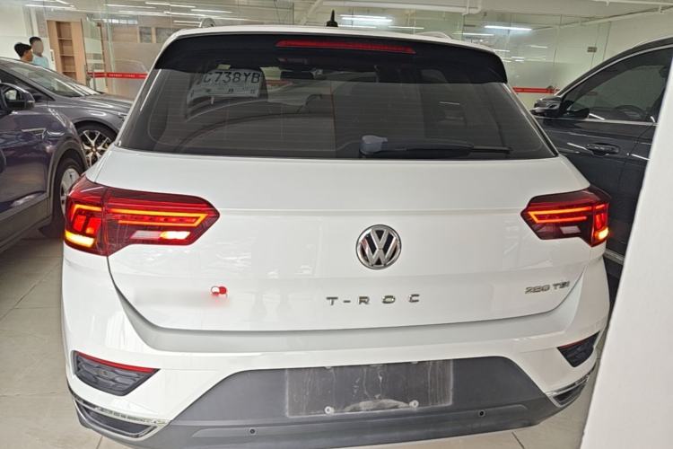 Used Volkswagen T-ROC 2020 280TSI DSG Two-Wheel Drive Comfort Version Rear