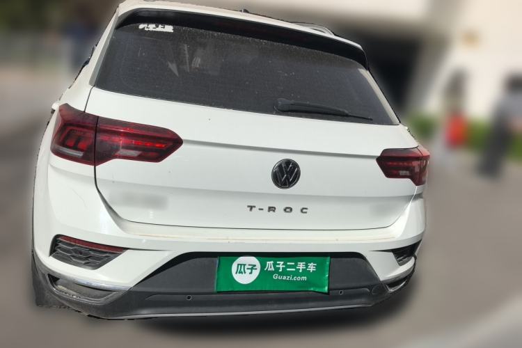 Used Volkswagen T-ROC 2020 280TSI DSG Two-Wheel Drive Comfort Version Rear
