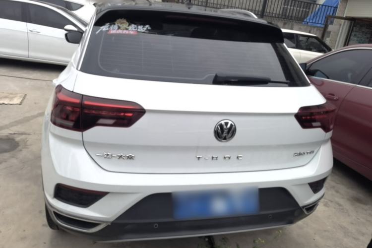 Used Volkswagen T-ROC 2020 280TSI DSG Two-Wheel Drive Comfort Version Rear