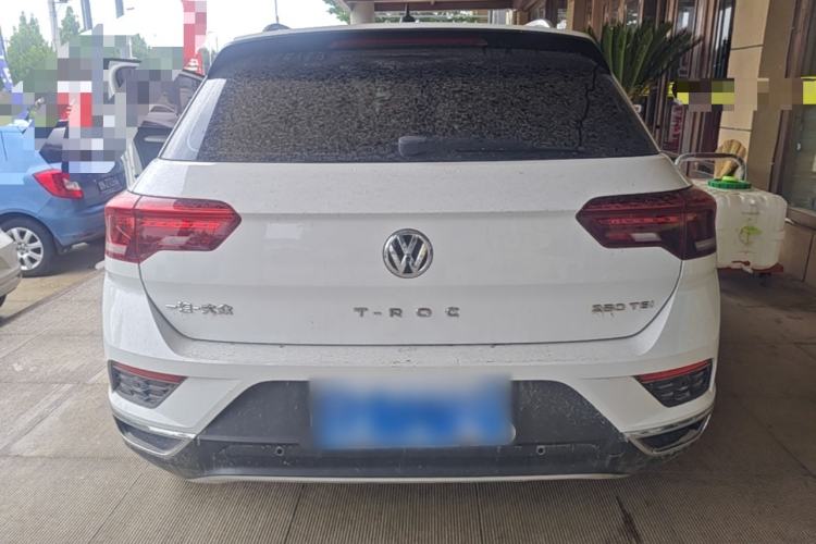 Used Volkswagen T-ROC 2020 280TSI DSG Two-Wheel-Drive Elite Version Rear