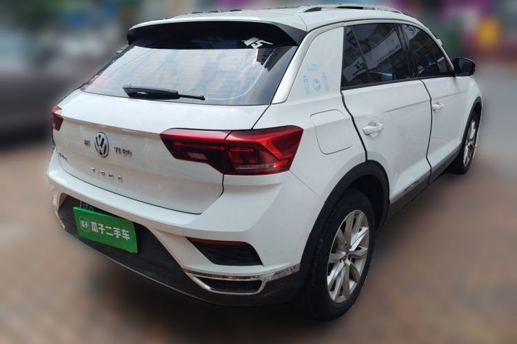 Used Volkswagen T-ROC 2020 230TSI DSG Two-Wheel Drive Advanced Version Rear Right 45 Deg