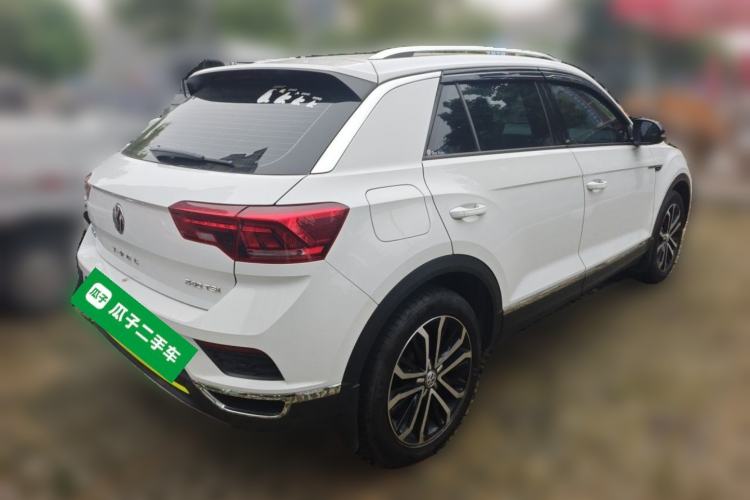Used Volkswagen T-ROC 2020 280TSI DSG Two-Wheel-Drive Luxury Version Rear Right 45 Deg