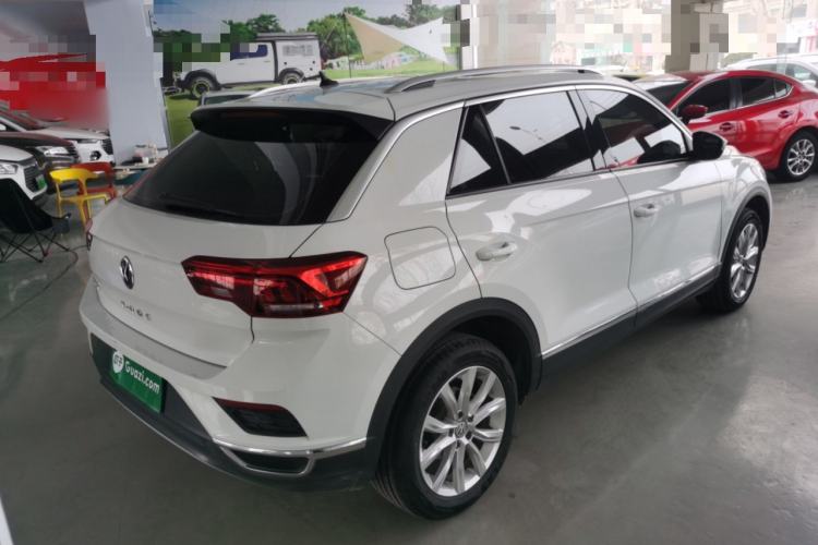 Used Volkswagen T-ROC 2020 280TSI DSG Two-Wheel Drive Advanced Version Rear Right 45 Deg