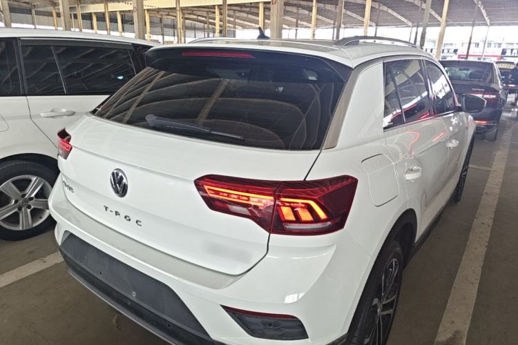 Used Volkswagen T-ROC 2020 280TSI DSG Two-Wheel Drive Comfort Version Rear Right 45 Deg