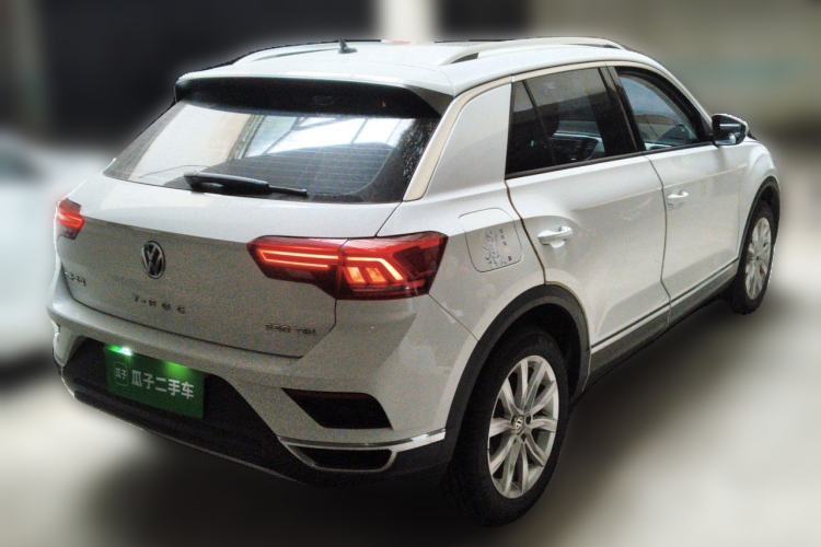 Used Volkswagen T-ROC 2020 230TSI DSG Two-Wheel Drive Advanced Version Rear Right 45 Deg