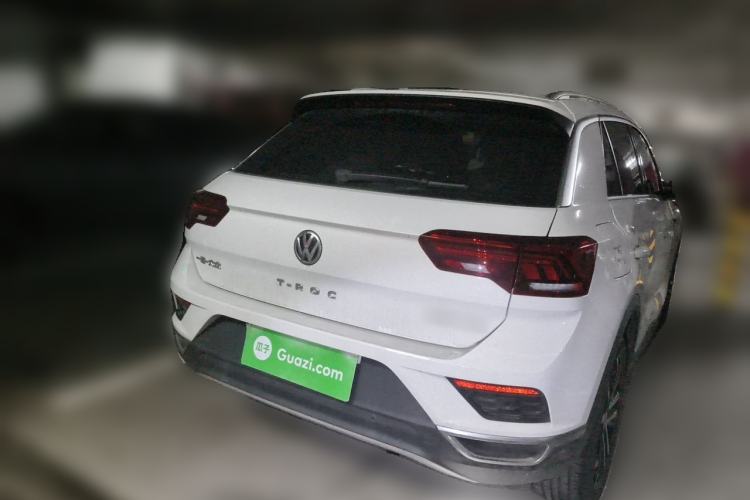 Used Volkswagen T-ROC 2020 280TSI DSG Two-Wheel Drive Comfort Version Rear Right 45 Deg