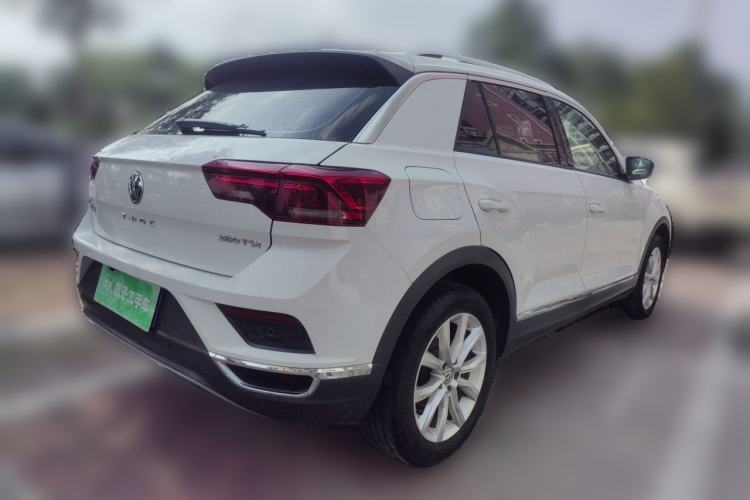 Used Volkswagen T-ROC 2020 280TSI DSG Two-Wheel Drive Advanced Version Rear Right 45 Deg