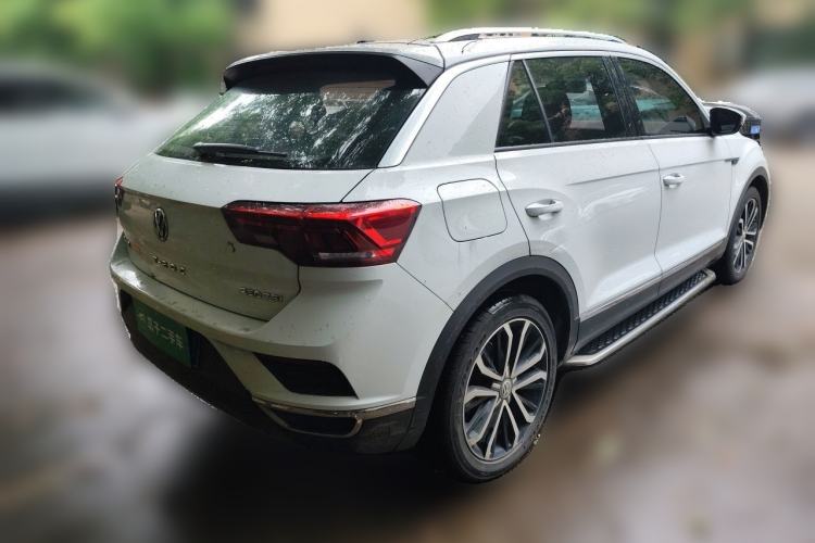 Used Volkswagen T-ROC 2020 280TSI DSG Two-Wheel Drive Comfort Version Rear Right 45 Deg