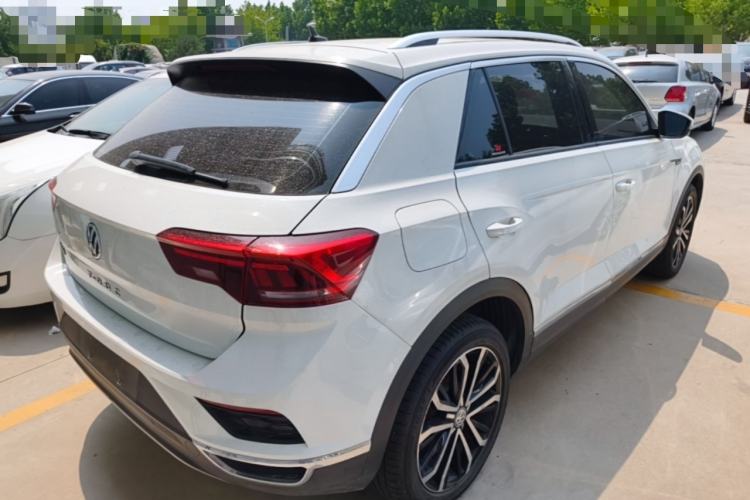 Used Volkswagen T-ROC 2020 280TSI DSG Two-Wheel Drive Comfort Version Rear Right 45 Deg