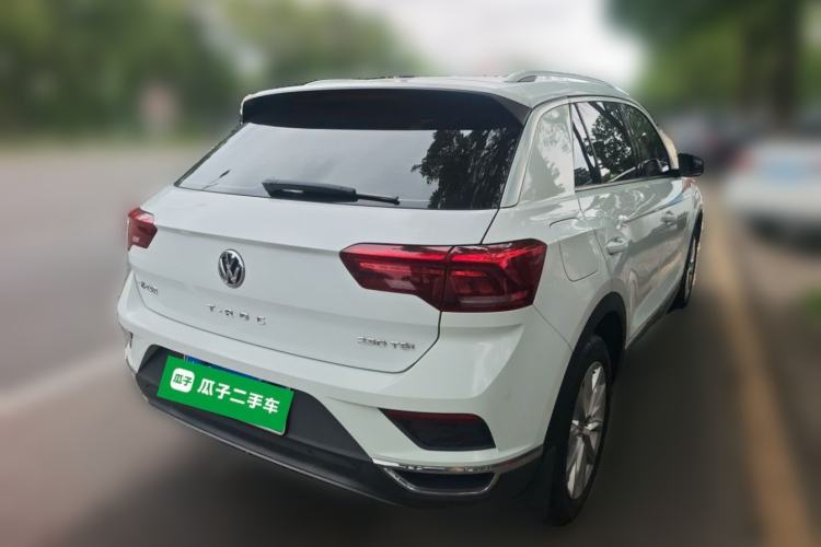 Used Volkswagen T-ROC 2020 230TSI DSG Two-Wheel Drive Advanced Version Rear Right 45 Deg