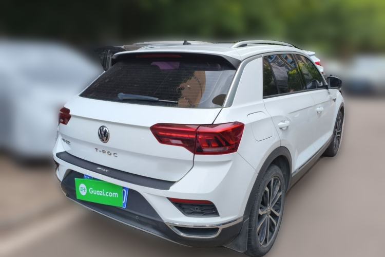 Used Volkswagen T-ROC 2020 280TSI DSG Two-Wheel Drive Comfort Version Rear Right 45 Deg