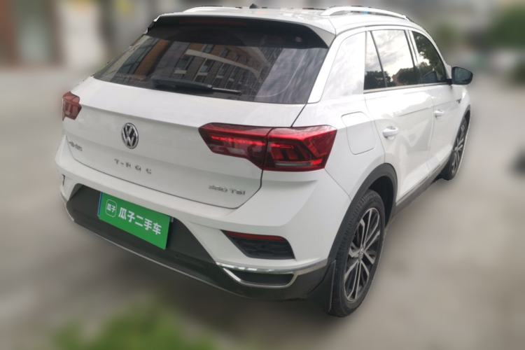 Used Volkswagen T-ROC 2020 280TSI DSG Two-Wheel Drive Comfort Version Rear Right 45 Deg