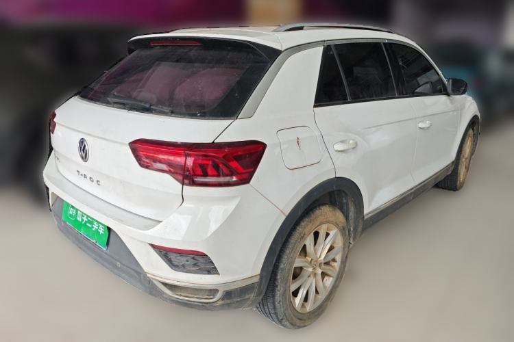 Used Volkswagen T-ROC 2020 230TSI DSG Two-Wheel Drive Advanced Version Rear Right 45 Deg