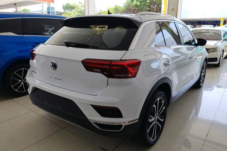 Used Volkswagen T-ROC 2020 280TSI DSG Two-Wheel Drive Comfort Version Rear Right 45 Deg