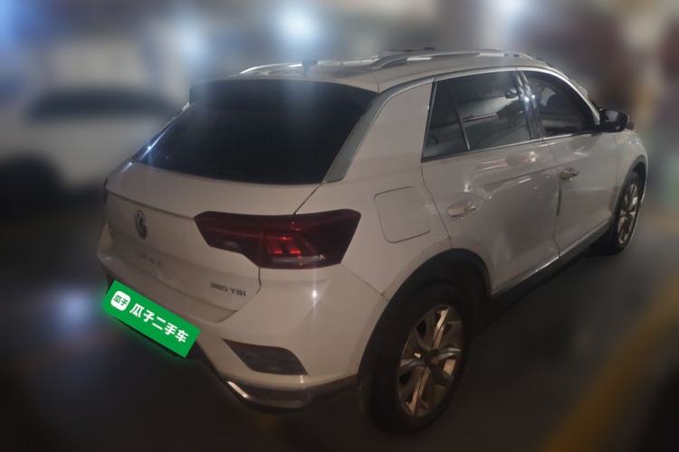 Used Volkswagen T-ROC 2020 280TSI DSG Two-Wheel Drive Advanced Version Rear Right 45 Deg