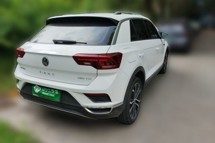 Used Volkswagen T-ROC 2020 280TSI DSG Two-Wheel Drive Comfort Version Rear Right 45 Deg