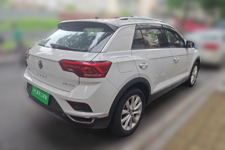 Used Volkswagen T-ROC 2020 230TSI DSG Two-Wheel Drive Advanced Version Rear Right 45 Deg