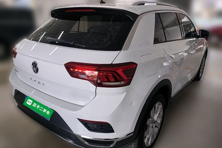 Used Volkswagen T-ROC 2020 230TSI DSG Two-Wheel Drive Advanced Version Rear Right 45 Deg