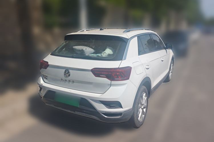 Used Volkswagen T-ROC 2020 230TSI DSG Two-Wheel Drive Advanced Version Rear Right 45 Deg