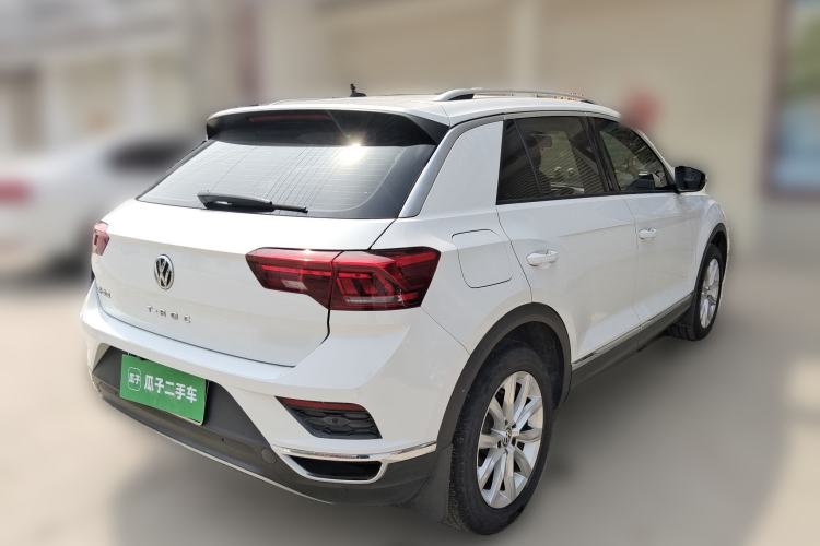 Used Volkswagen T-ROC 2020 230TSI DSG Two-Wheel Drive Advanced Version Rear Right 45 Deg