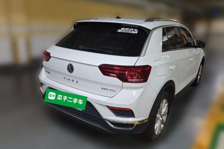Used Volkswagen T-ROC 2020 230TSI DSG Two-Wheel Drive Advanced Version Rear Right 45 Deg