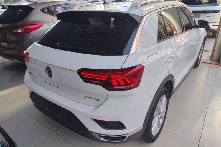 Used Volkswagen T-ROC 2020 230TSI DSG Two-Wheel Drive Advanced Version Rear Right 45 Deg